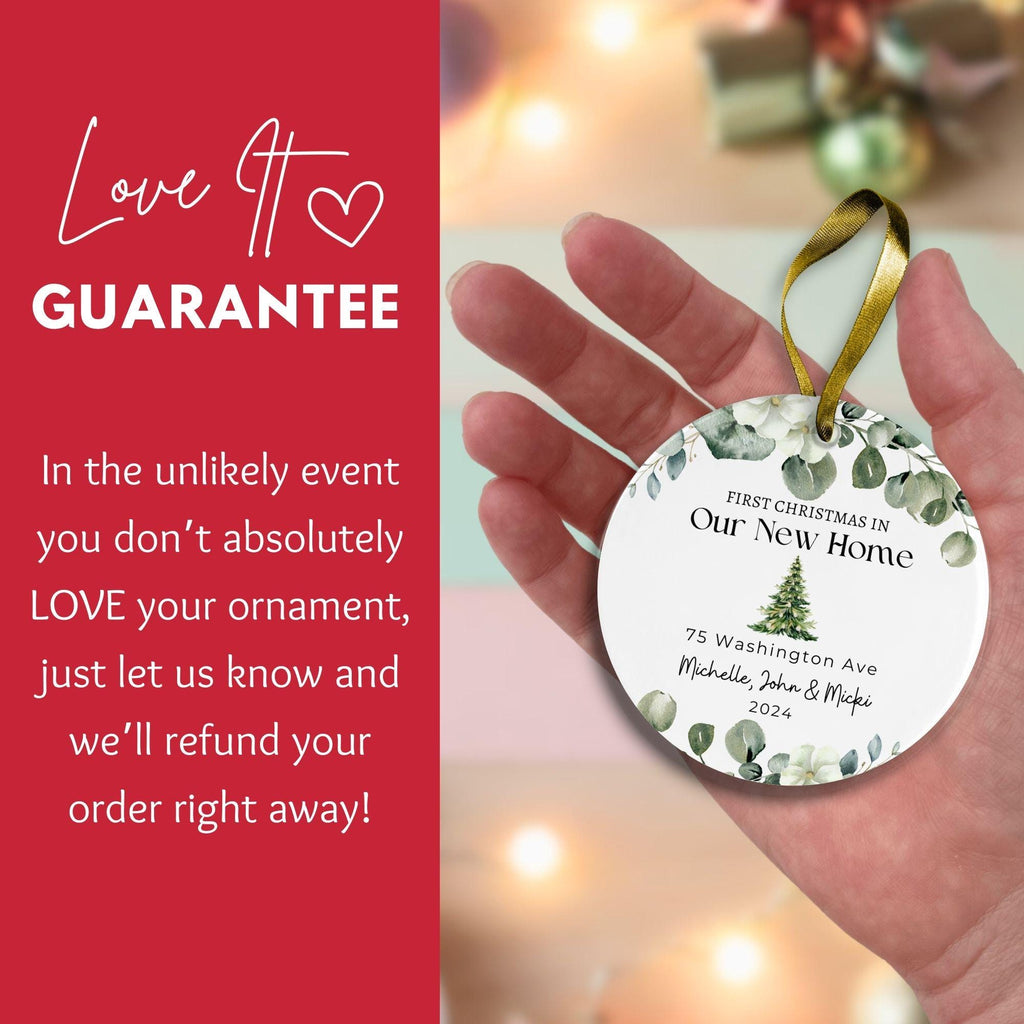 Personalized New Home Christmas Ornament - photo 3