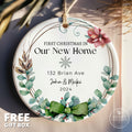 Personalized New Home Christmas Ornament 3