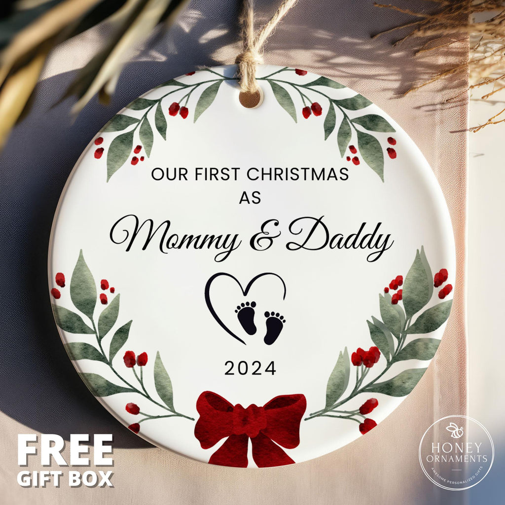 Gift for New Parents - New Parents Ornament