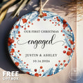 Personalized Engagement Ornament - Names