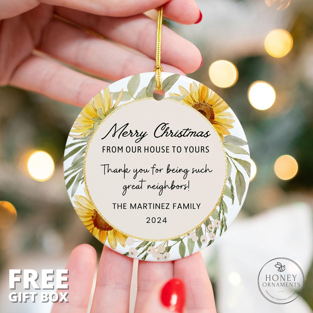Neighbor Christmas Ornament Neighbor Keepsake Custom - photo 2