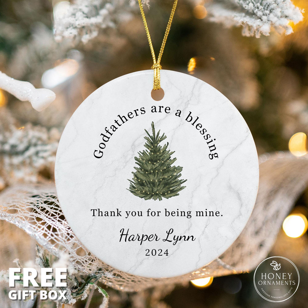 Godparents Gift from Godchild - Godparents Ornament - photo 3