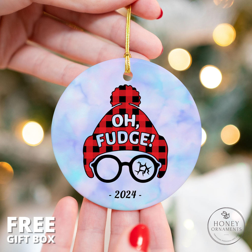 Oh Fudge Ornament Funny Holiday Gift Funny Christmas Gift - photo 2