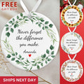 Thank You Gift - Thank You Christmas Ornament