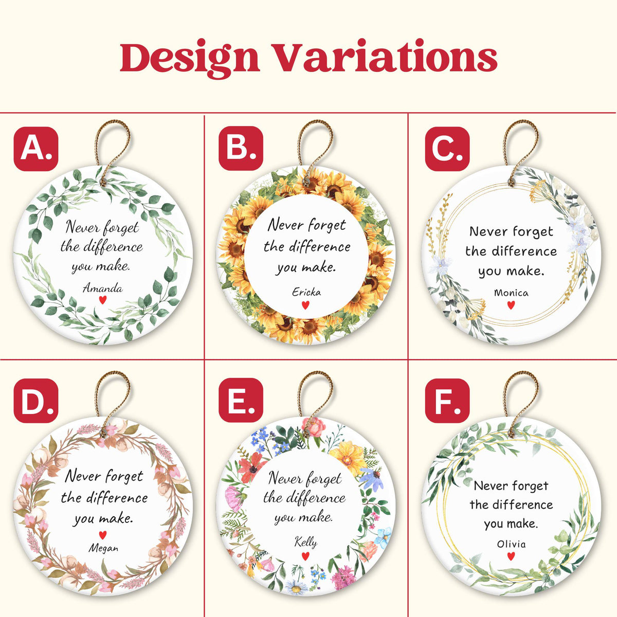 Thank You Gift - Thank You Christmas Ornament for Mentor - photo 2