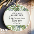 Personalized Thank You Ornament - Employee