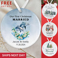 Personalized Wedding Ornament - Newlywed Keepsake