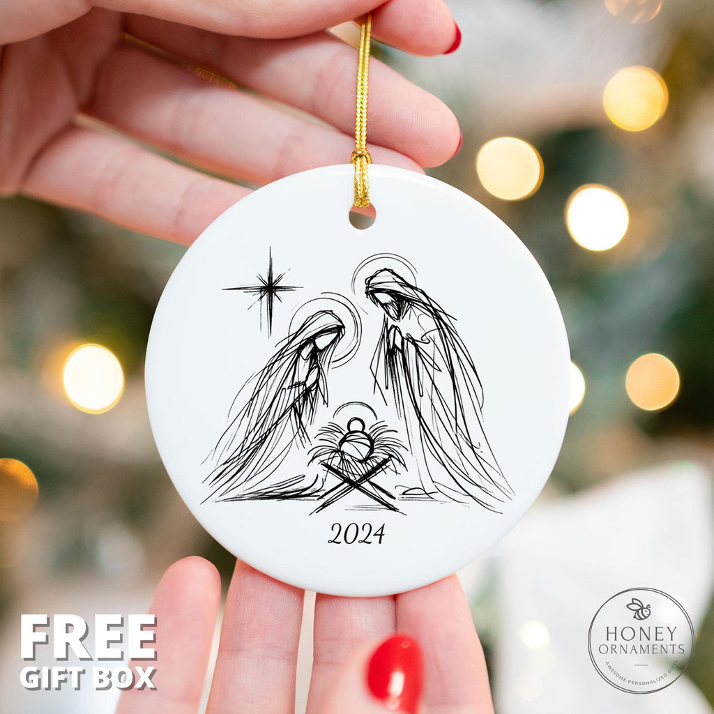 Christmas Nativity Scene Ornament - photo 2
