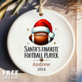 Personalized Football Ornament