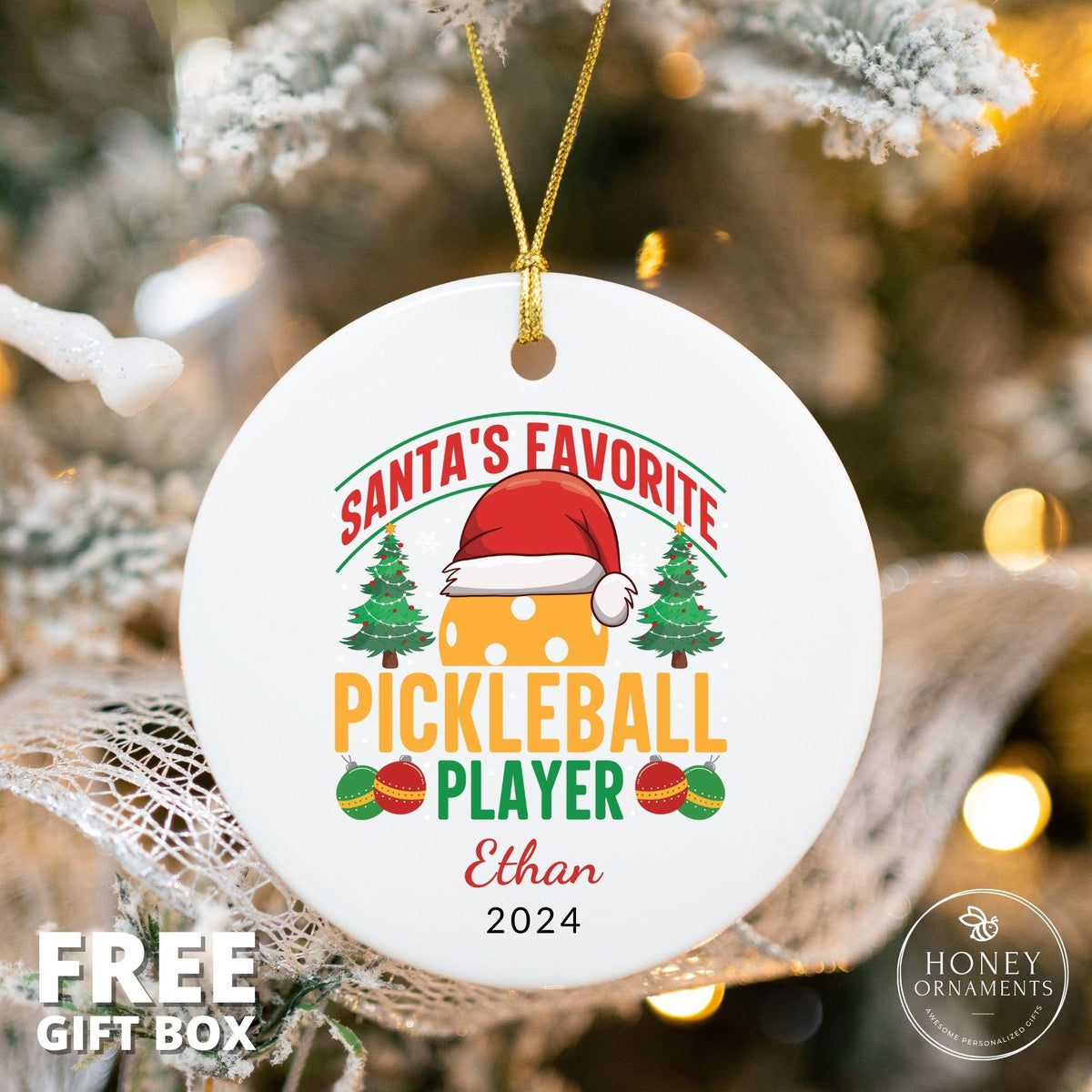 Santa's Favorite Pickleball Player - photo 2