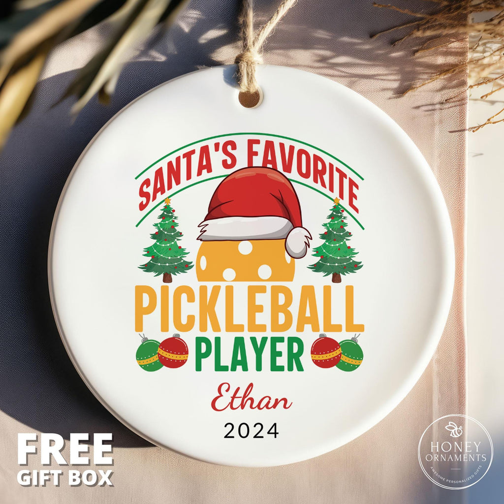 Santa's Favorite Pickleball Player