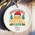 Santa's Favorite Pickleball Player