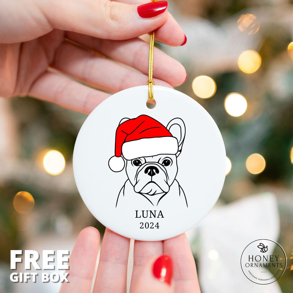 French Bulldog Ornament - Frenchie Ornament - photo 2