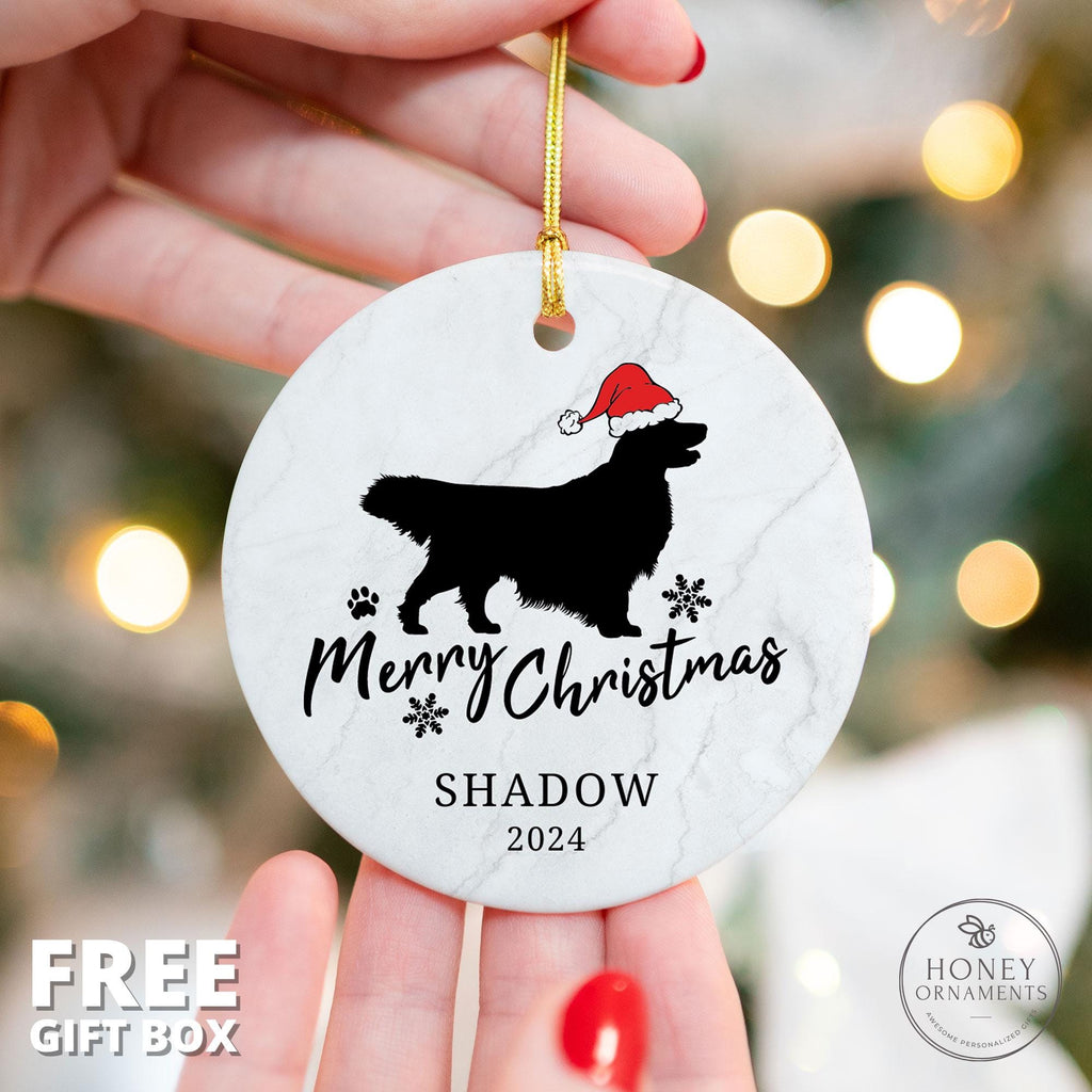 Custom Retriever Gifts - Golden Retriever Ornament - photo 2