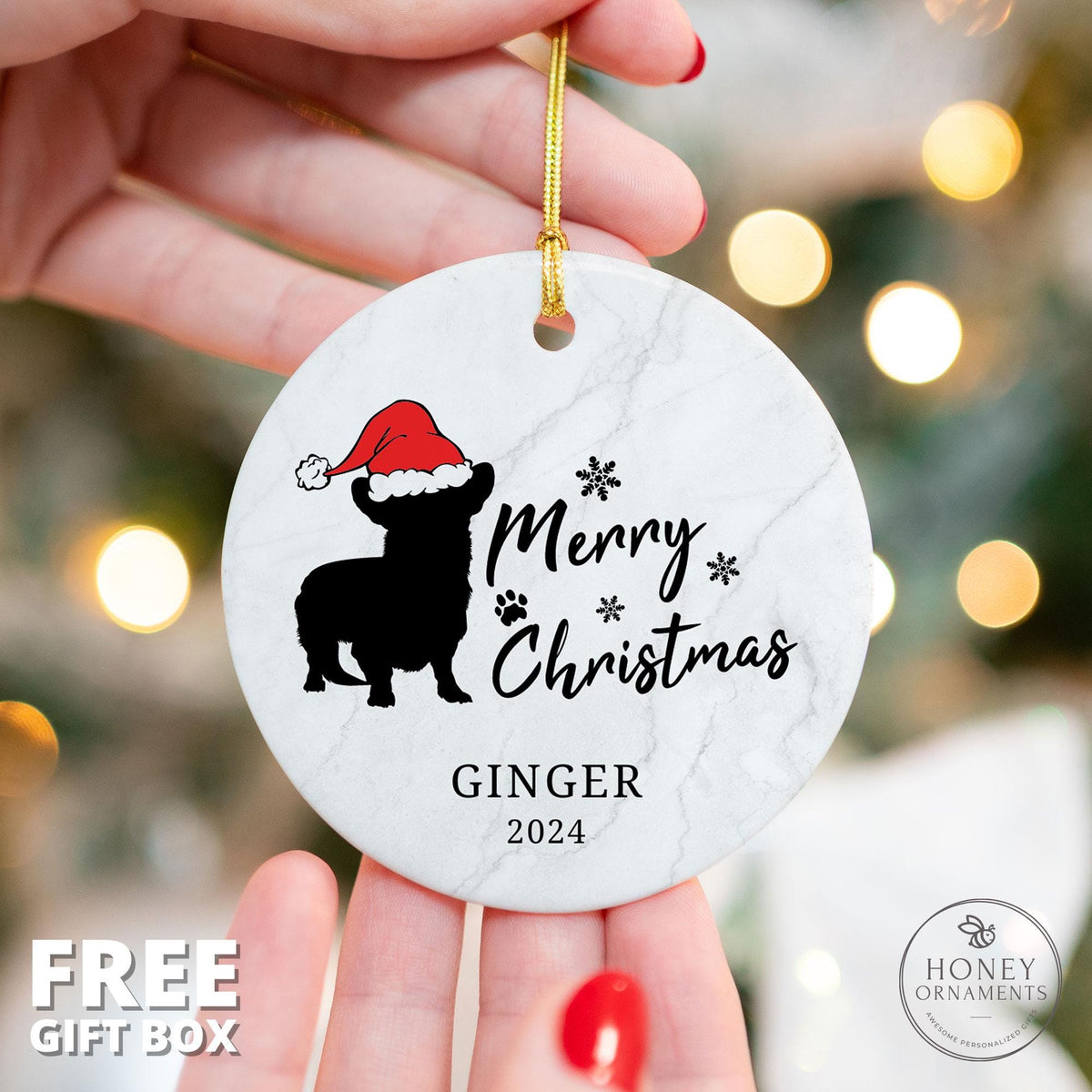 Corgi Ornament - Corgi Christmas - photo 2