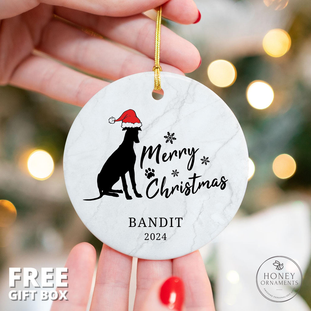 Greyhound Ornament - Italian Greyhound Gift - photo 2