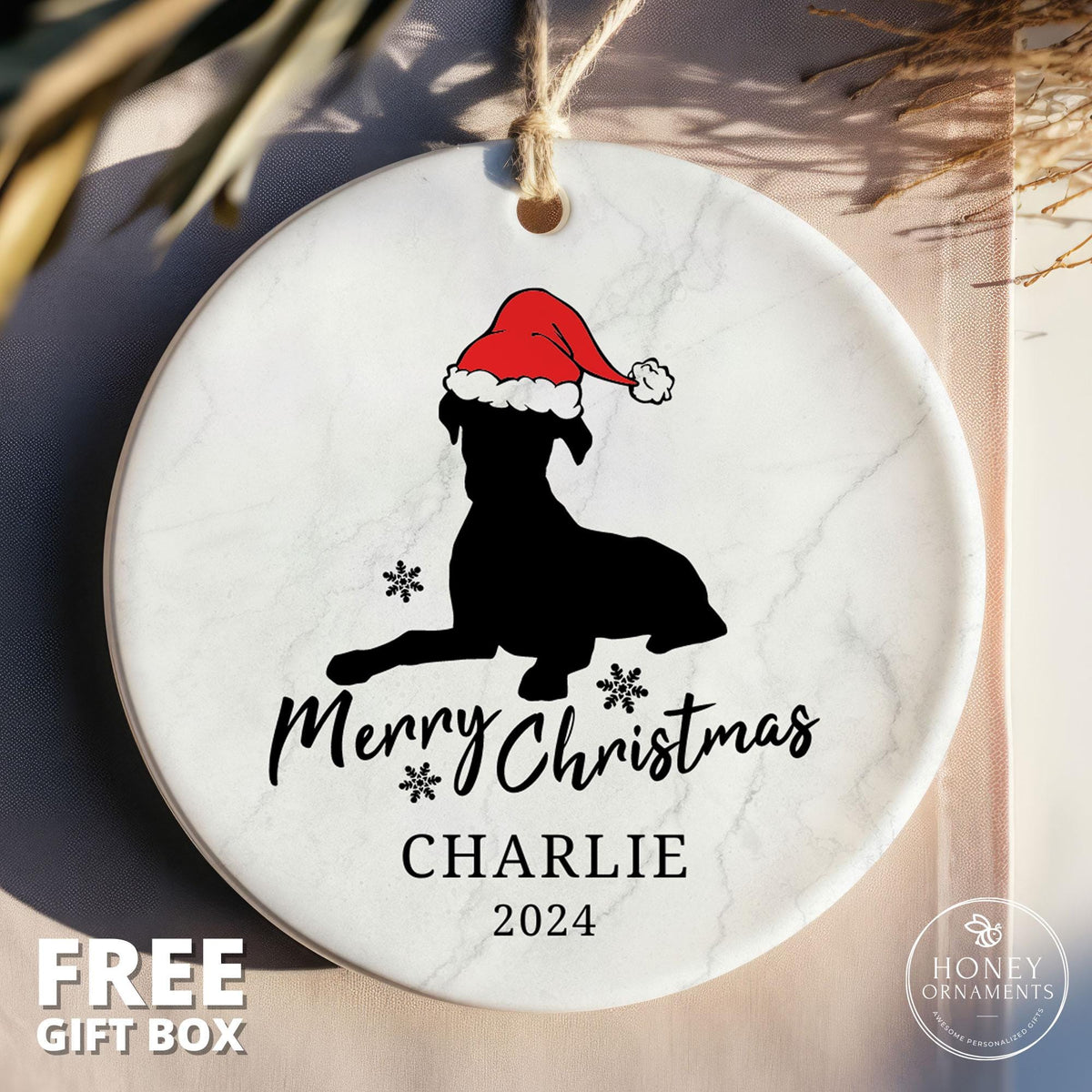 Boxer Ornament, Boxer Christmas Gift, Boxer Gift, Boxer Mom Gift, Boxer Dad Gift, Boxer Owner Gift, Boxer Dog Ornament, Boxer Memorial Gift