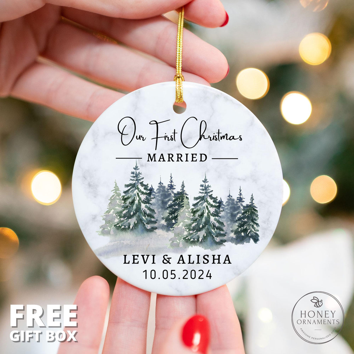 Married Ornament - Wedding Gift - photo 3