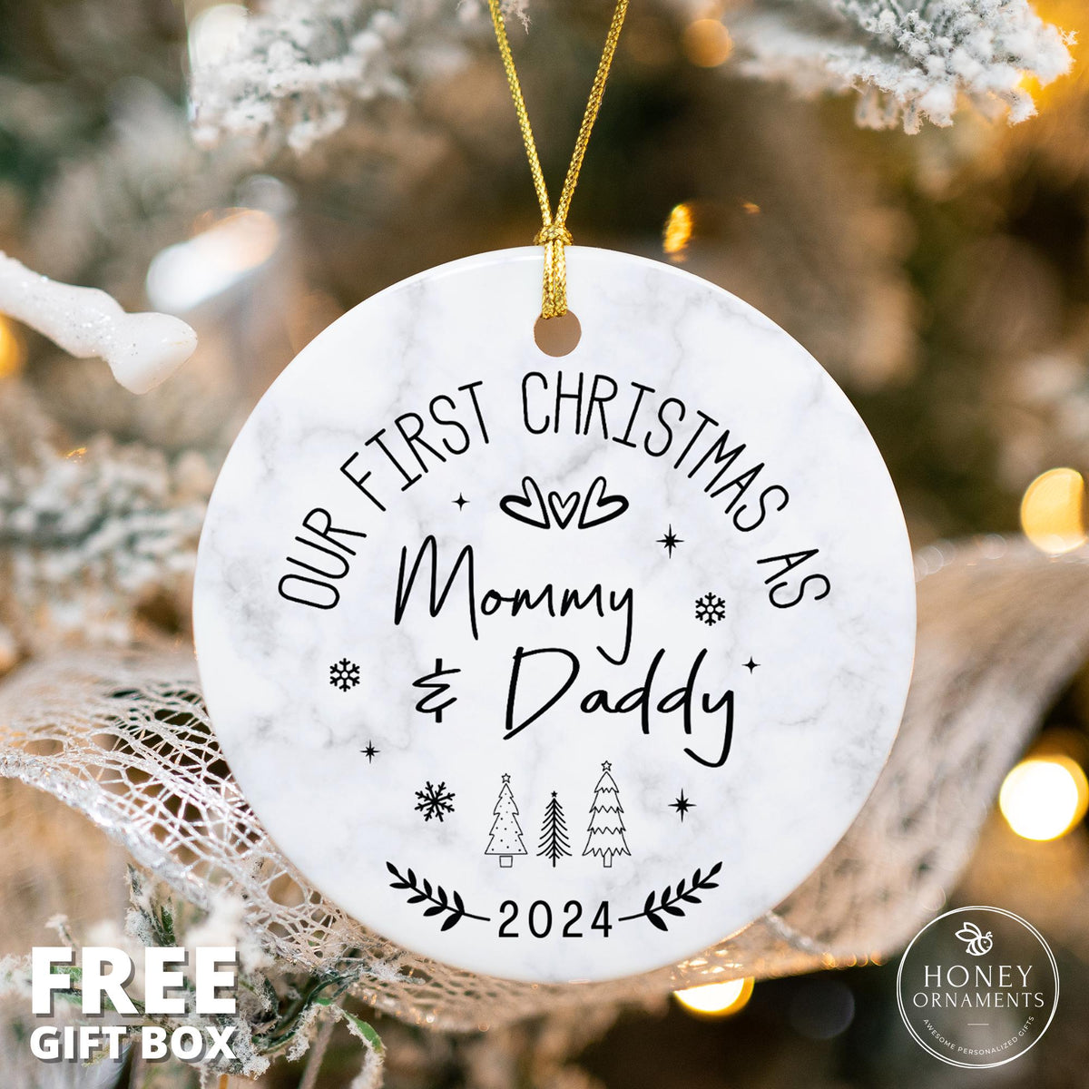 New Parents Ornament - New Parents Expecting Parents Gift - photo 4