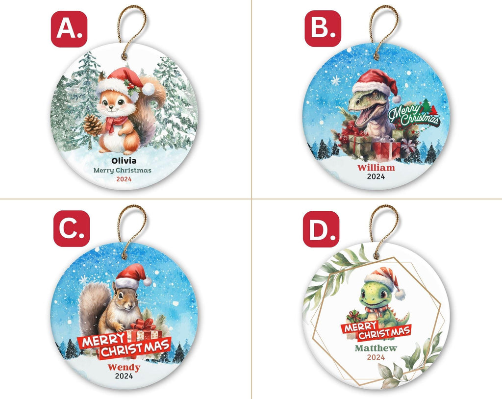 New Baby Boy Ornament - Kids Name Keepsake - photo 2