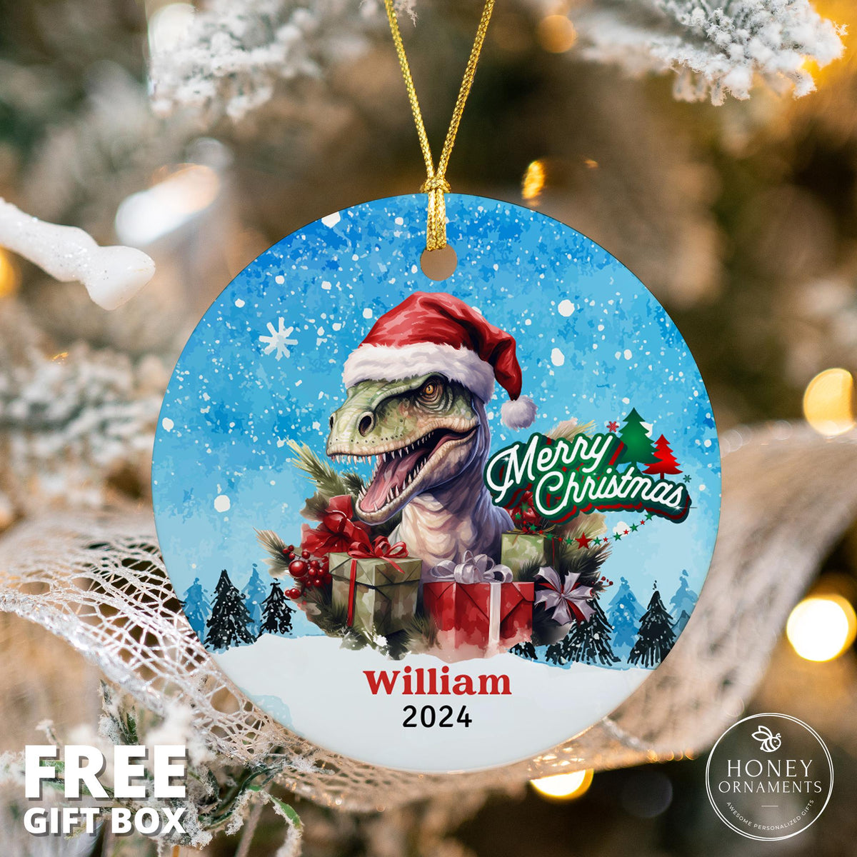 Personalized Baby Ornament, Kids Christmas Ornament, Custom Baby’s First Christmas Ornament, Christmas Gift for Kids, Baby Keepsake Ornament