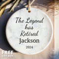 The Legend Has Retired Ornament