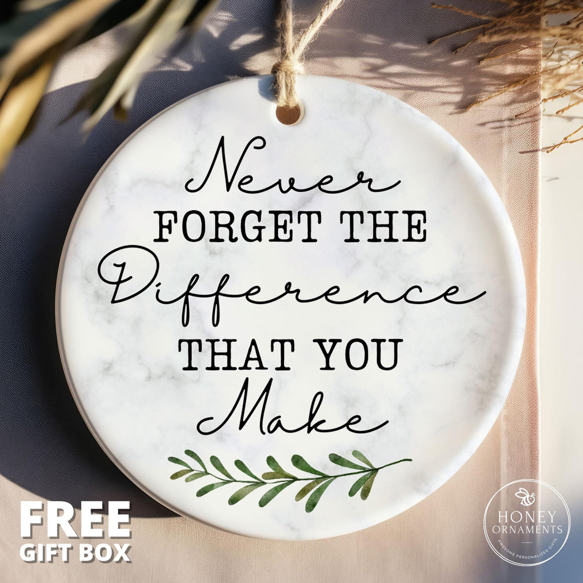 Thank You Ornament - Appreciation Gift for Teacher - photo 7