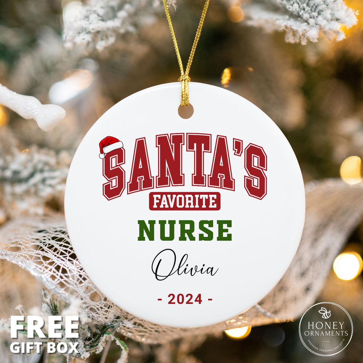 Santa's Favorite Christmas Ornament - photo 3