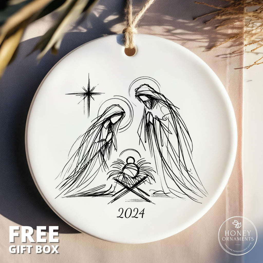 Christmas Nativity Scene Ornament