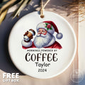 Mornings Powered By Coffee Lover Gift for Her