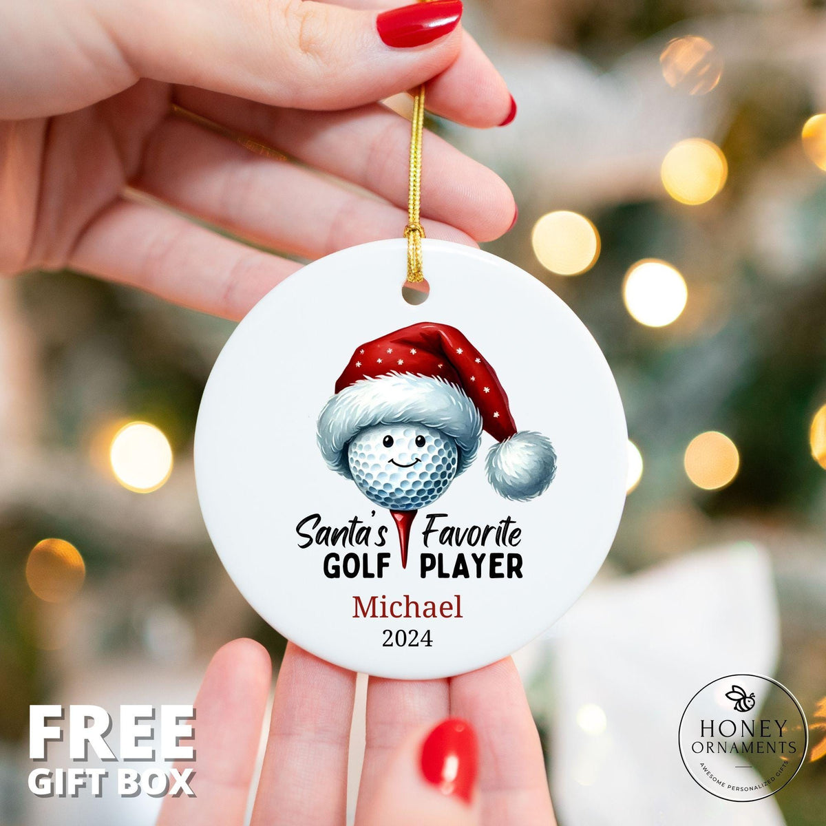 Golf Lover Gift for Husband Gift for Golfer Gift for Men, Golf Ornament, Funny Golf Gift for Women, Golf Player Gift, Golf Team Gift for Him