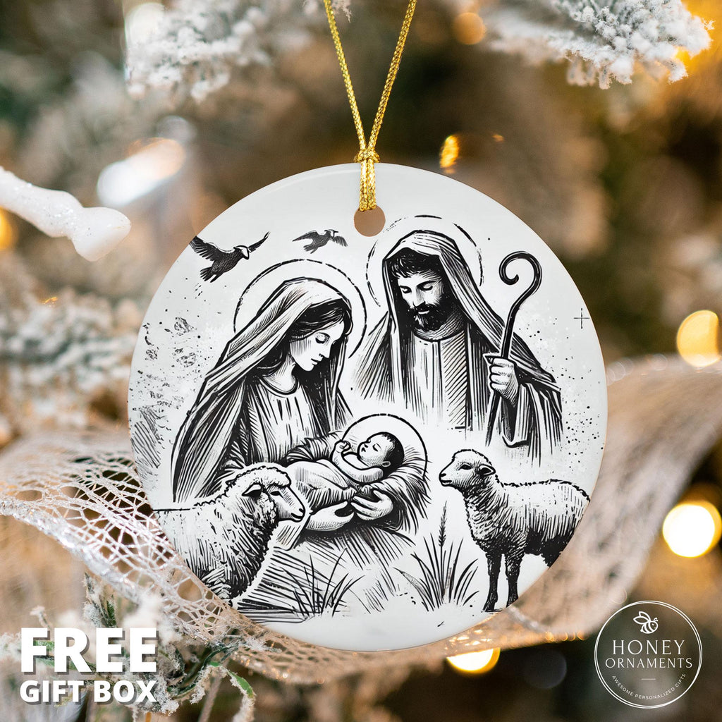 Nativity Scene Christmas Ornament - photo 3