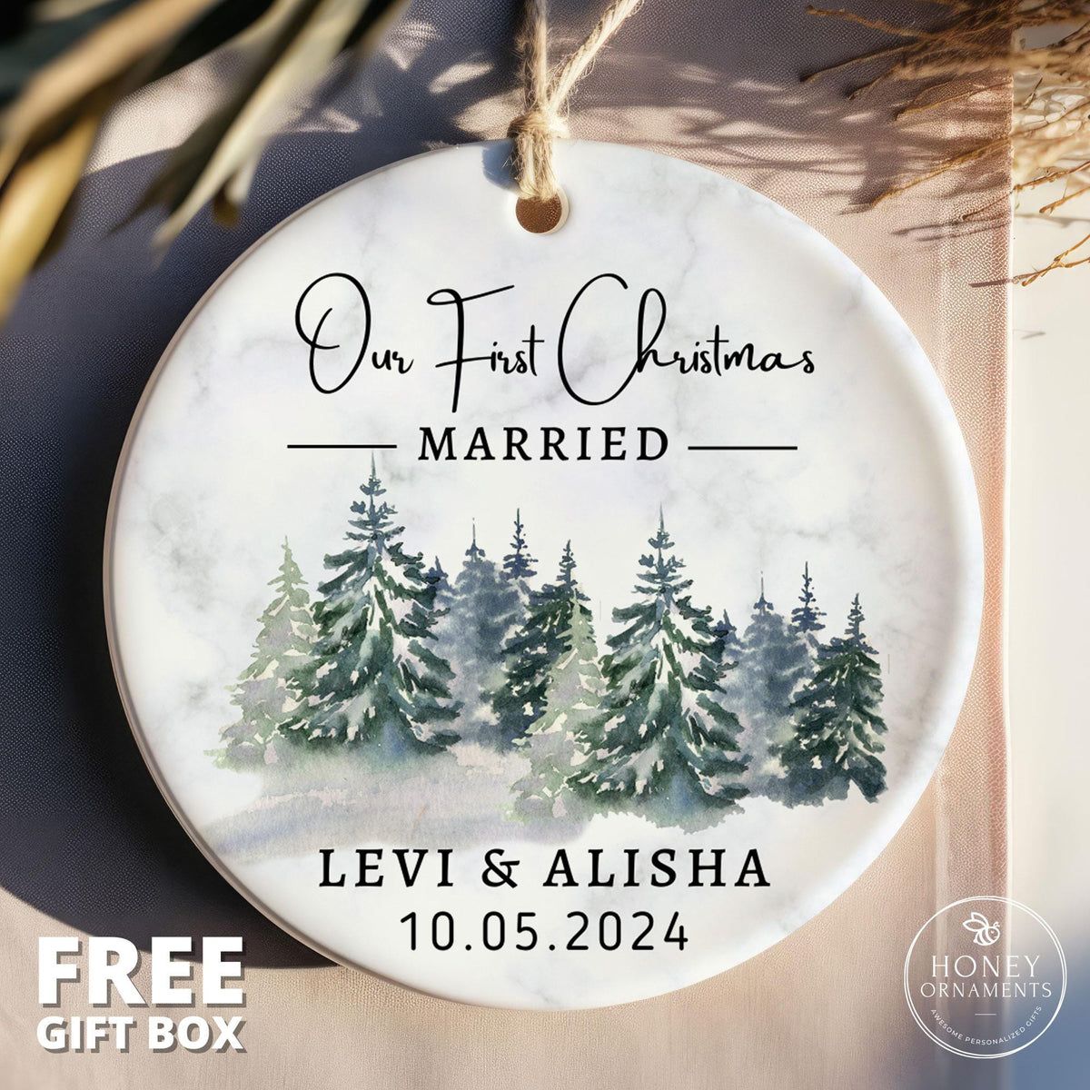 Married Ornament - Wedding Gift