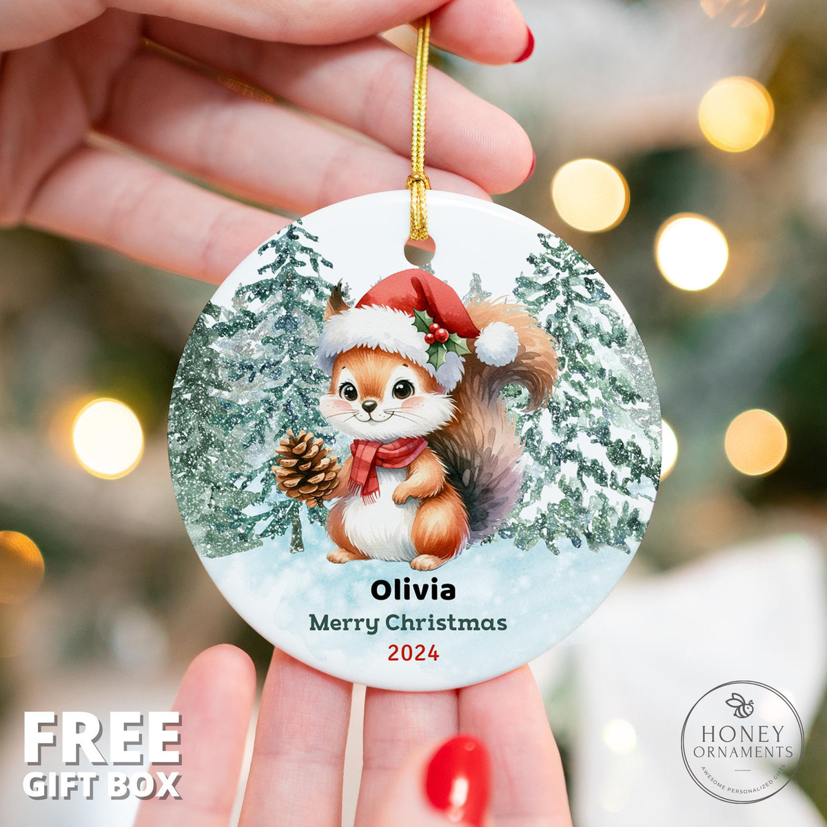 Personalized Baby Ornament, Kids Christmas Ornament, Custom Baby’s First Christmas Ornament, Christmas Gift for Kids, Baby Keepsake Ornament