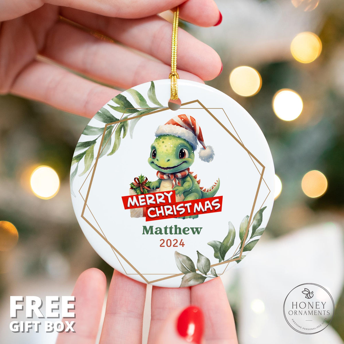 Personalized Baby Ornament, Kids Christmas Ornament, Custom Baby’s First Christmas Ornament, Christmas Gift for Kids, Baby Keepsake Ornament