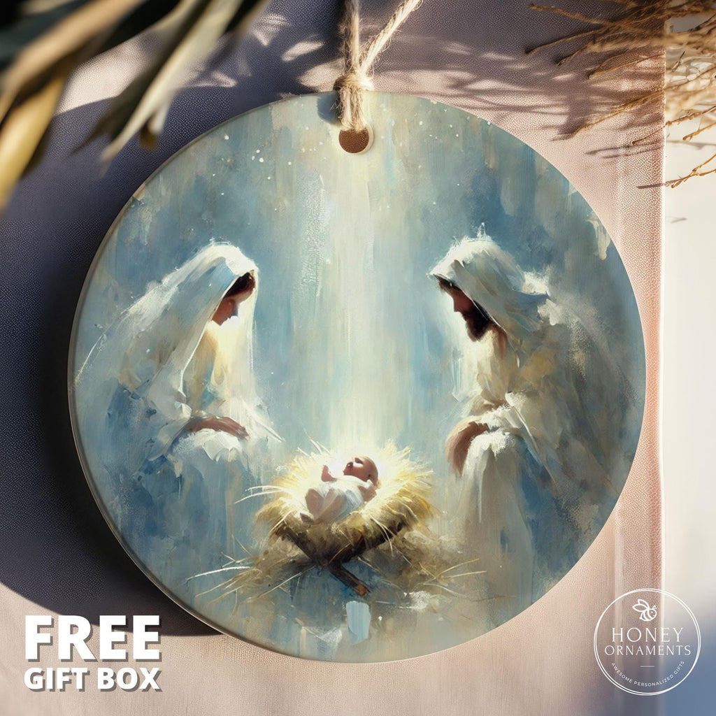 Nativity Ornament - Christmas Nativity Scene Decoration