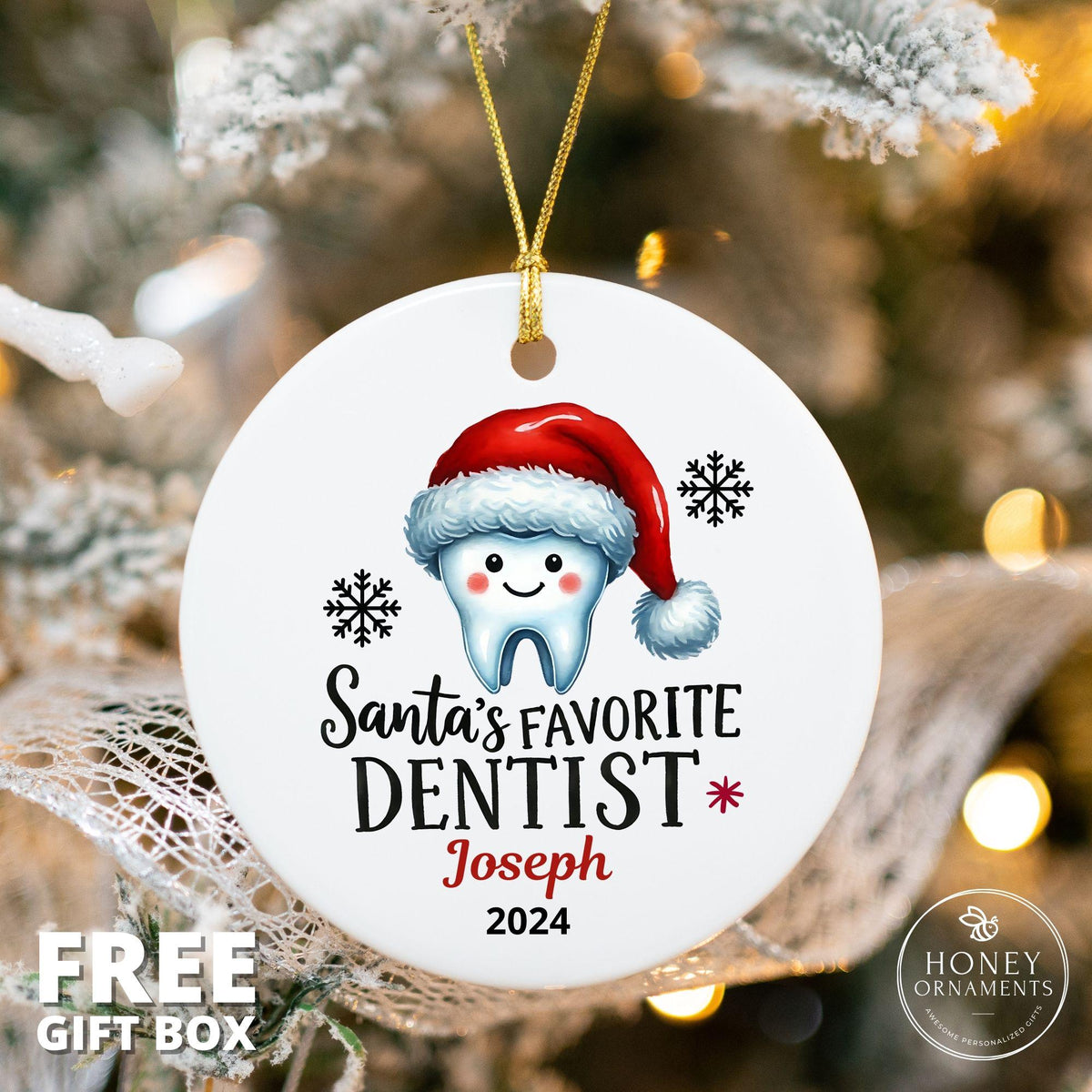 Dentist Gift for Dentist Thank You, Dental Student Gift, Dentist Ornament, Dental Hygienist Gift, Dentistry Gift, Dentist Graduation Gift
