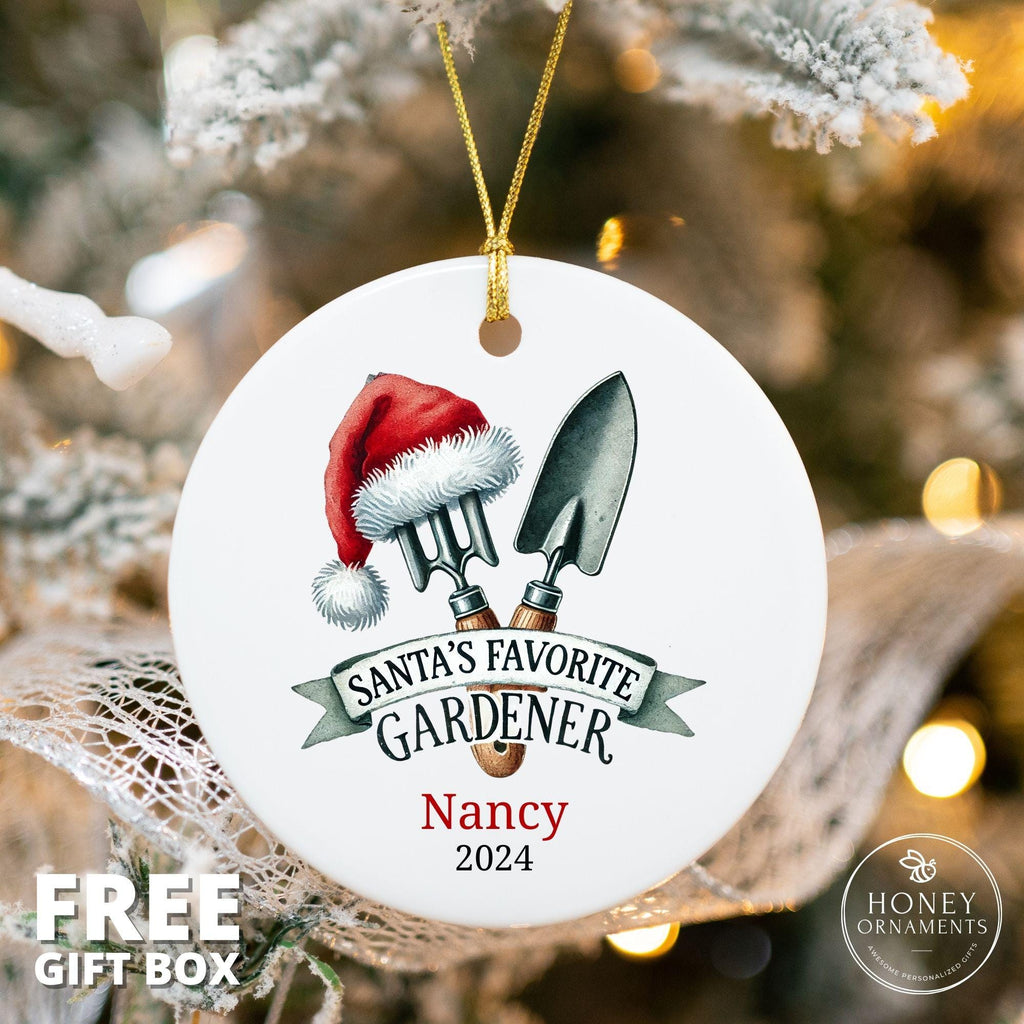 Santa's Favorite Gardener Ornament - photo 3