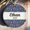 Family Christmas Ornament 2026 Personalized Family Ornament
