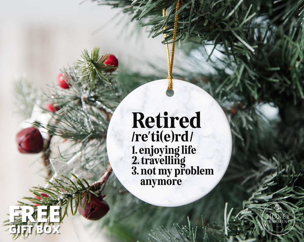 Retired Definition Ornament