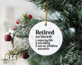 Retired Definition Ornament