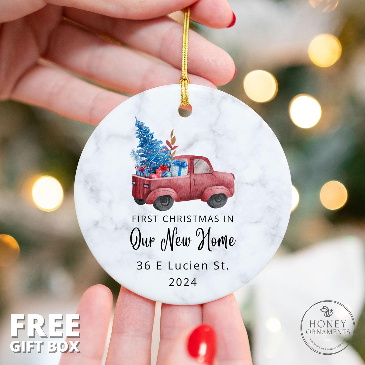 Personalized New Home Ornament 2026 - photo 2