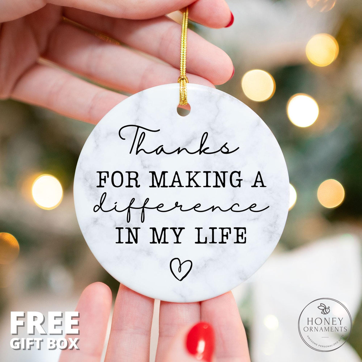 Thank You Gift Ornament - Appreciation Gift - photo 2