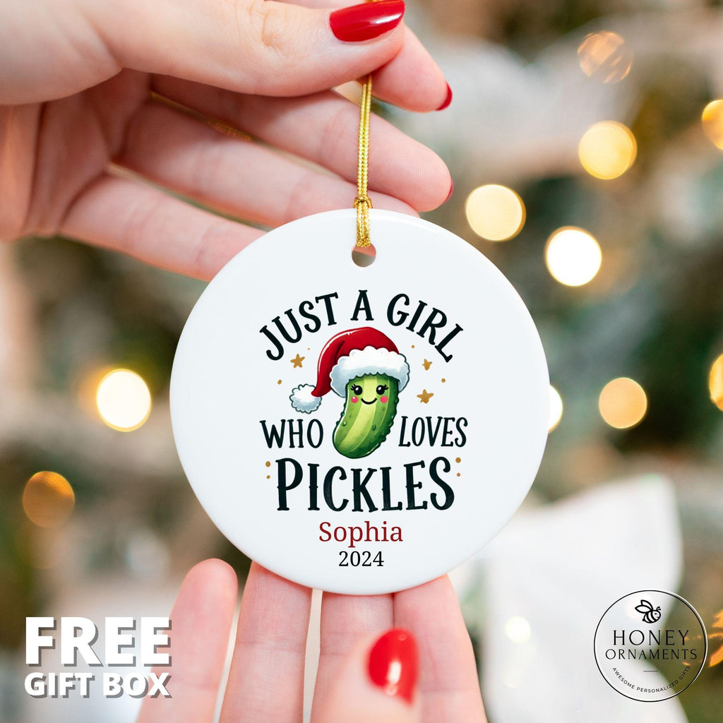 Personalized Pickle Ornament - photo 2
