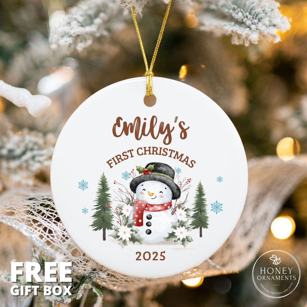 Baby First Christmas Ornament 2026 Personalized Baby - photo 2