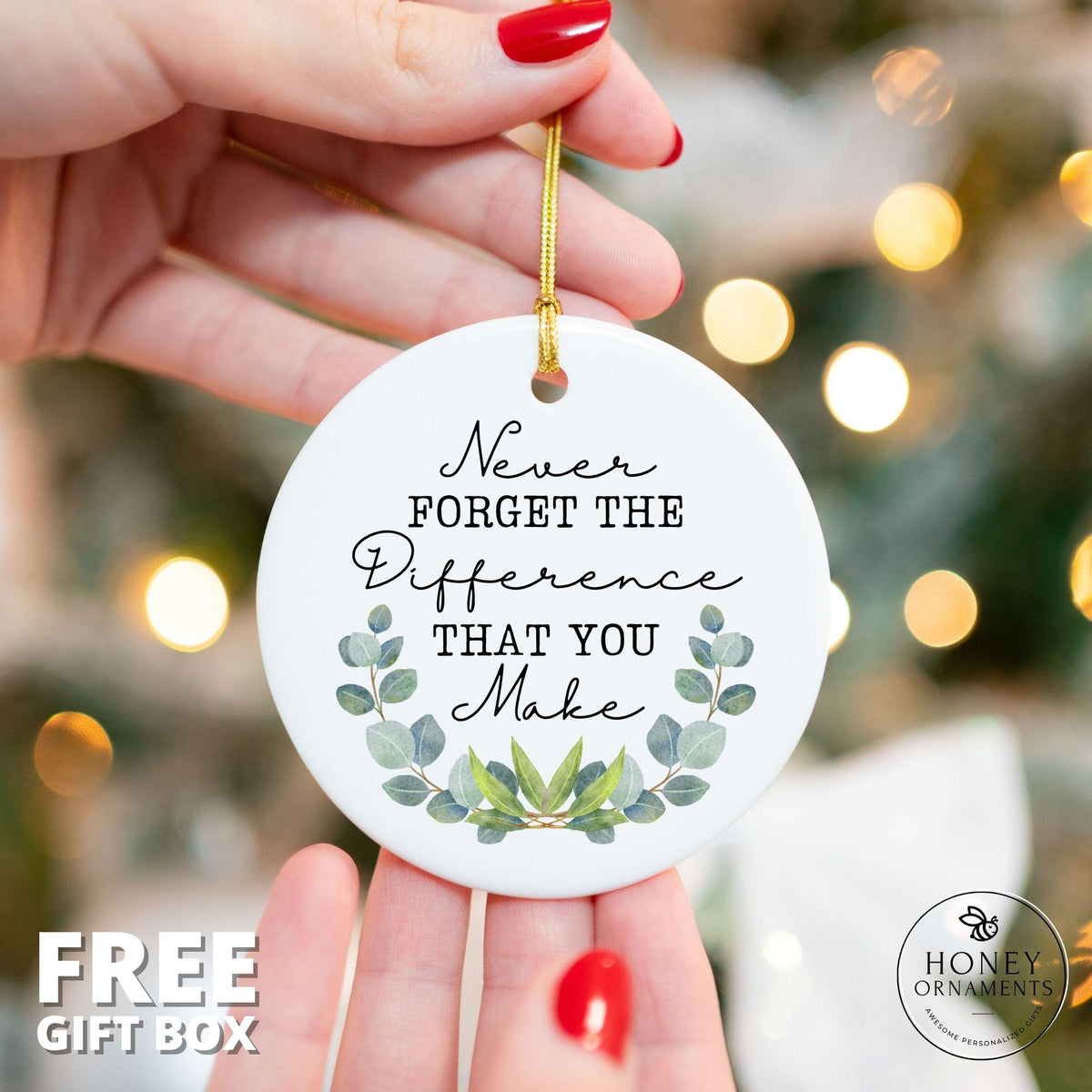 Thank You Gift for Doctor - Appreciation Ornament - photo 2