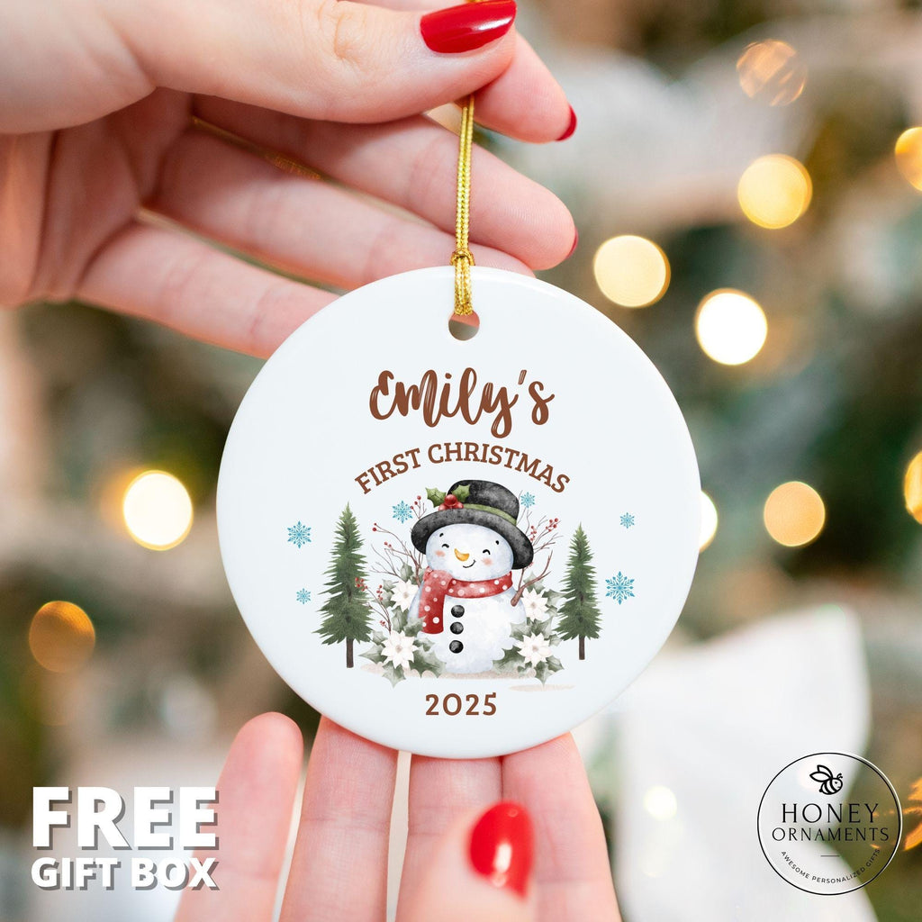 Baby First Christmas Ornament 2026 Personalized Baby - photo 6