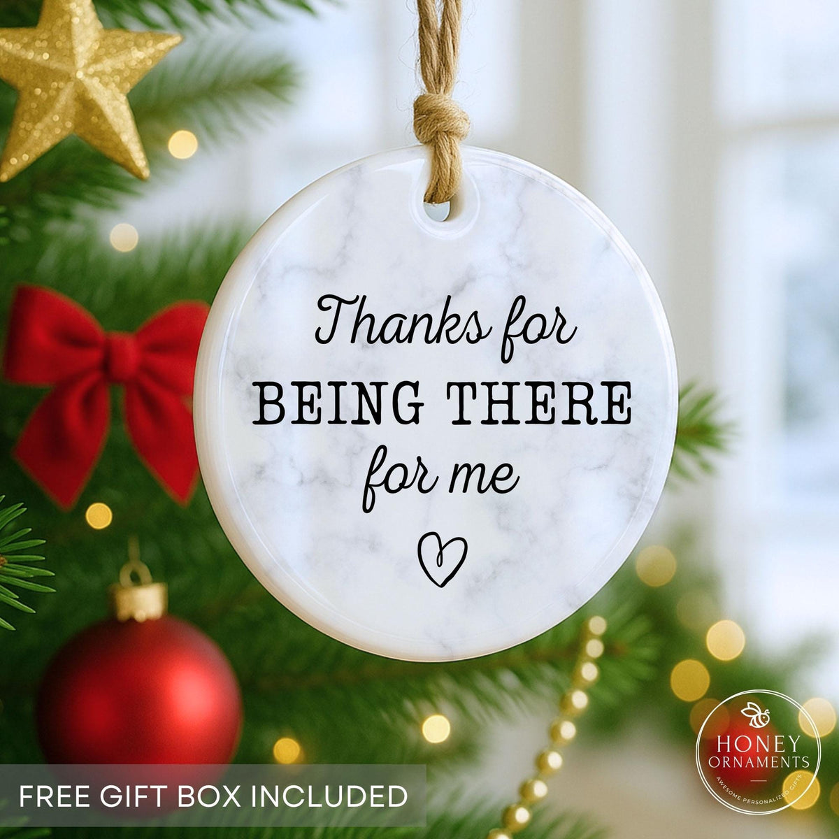 Friendship Appreciation Gift - Thank You Ornament - photo 3