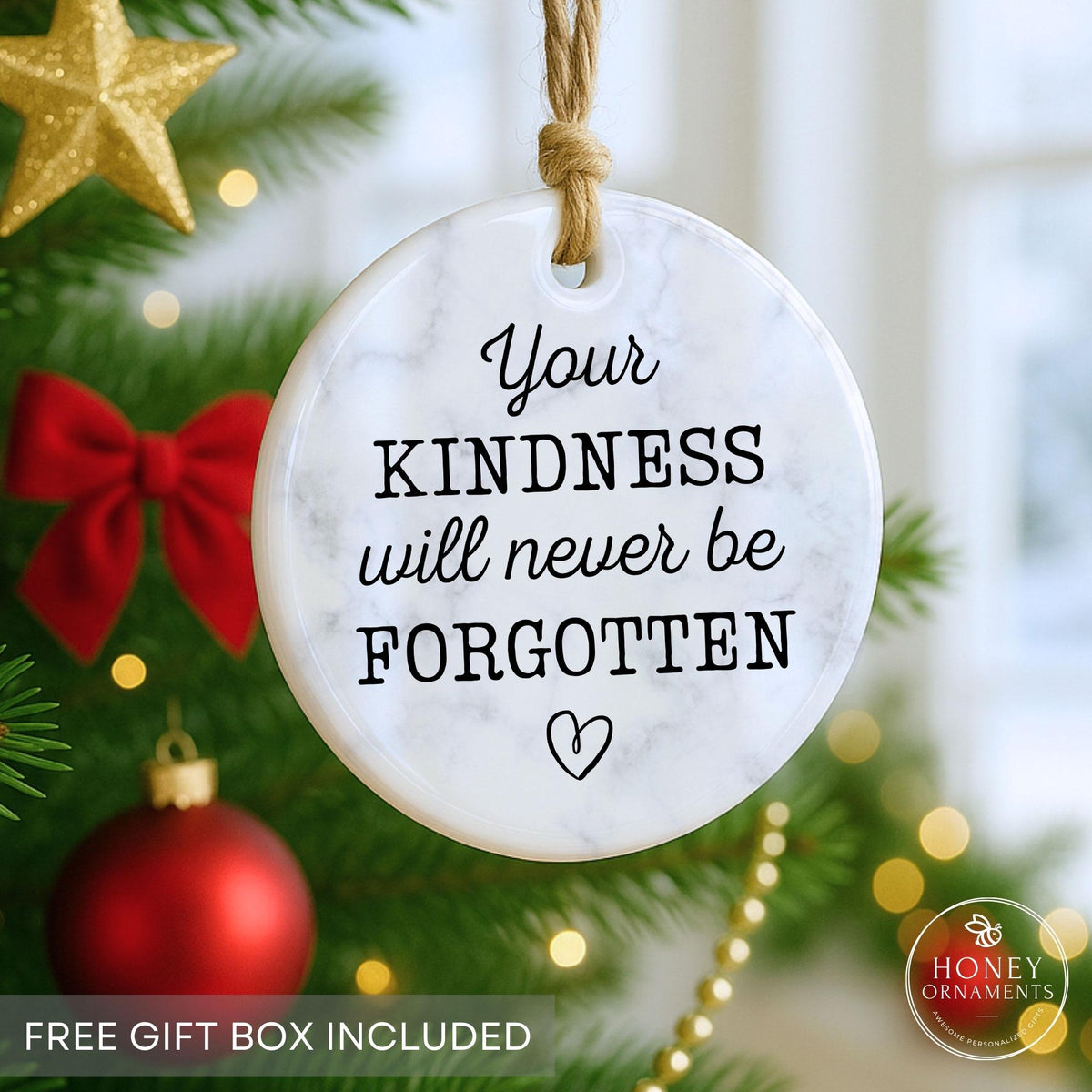 Thank You Gift for Coworker Friendship Ornament - photo 3