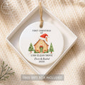 Personalized New Home Ornament 2026 - Housewarming